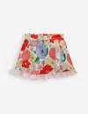 Boden Wrap Frill Skortmulti Summer Garden Girls