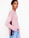 Boden Zia Button Side Jumperquartz Pink Women  In Quartz Pink