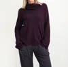 Bodil Slim Knit Sweater In Pulm In Multi