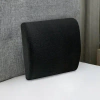 Bodipedic Lumbar Back Support Memory Foam Accessory Pillow In Black