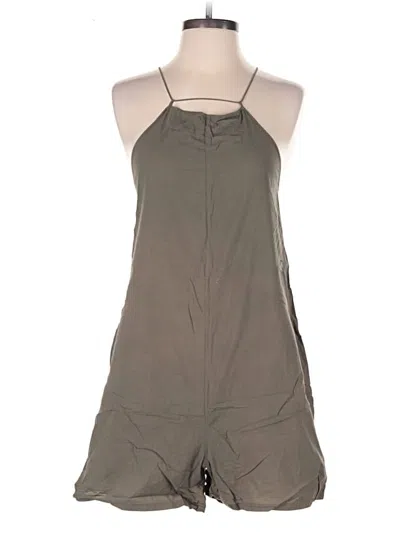 Pre-owned Bodkin Romper In Gray