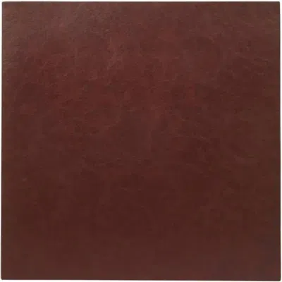 Bodrum Linens Tanner 15" Square Placemats - Set Of 4 In Brown