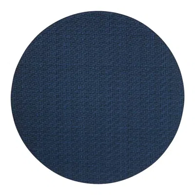 Bodrum Linens Wicker Place Mats - Set Of 4 In Navy In Blue