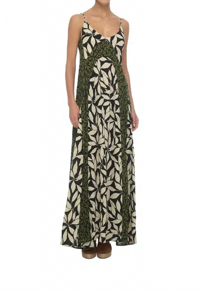 Bodrum Linens Women's Pedals Maxi Dress In Green