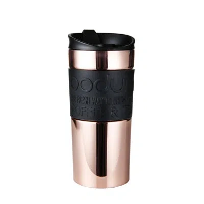 Bodum 12 oz Stainless Steel Travel Mug In Bronze