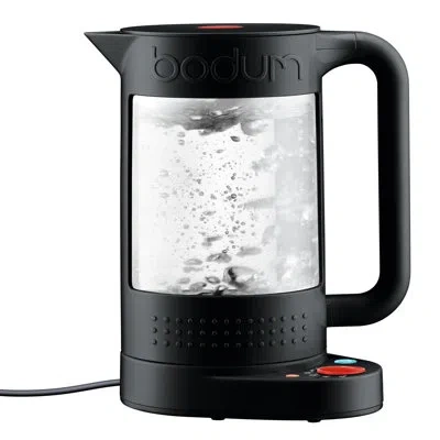 Bodum Bistro Electric Double Wall Water Kettle With Temperature Control, 37 Ounce In Black