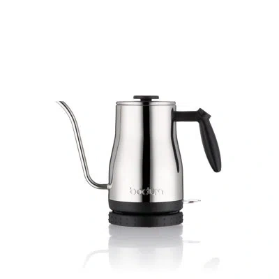 Bodum Bistro Gooseneck Electric Water Kettle, 34 Ounce In Chrome