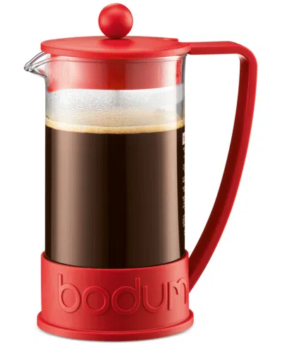 Bodum Brazil 34-oz. Glass French Press Coffee Maker In Red