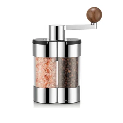 Bodum Columbia Salt And Pepper Grinder In Silver