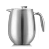Bodum Neutrals  Columbia Coffee Maker Double Wall Chrome In Brown