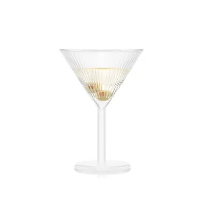 Bodum Neutrals  Two Double Wall Martini Glass In White