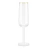 Bodum Neutrals Douro Double Wall Champagne Flute Glass Set In Transparent