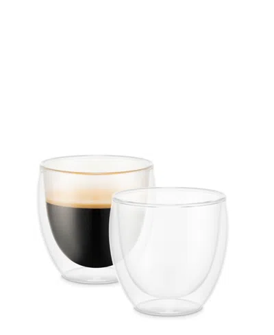 Bodum Pavina Double Wall Espresso Glasses, Set Of 2 In Transparent