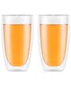 Bodum Pavina Double-walled Glass Tumblers, Set Of 2 In No Color