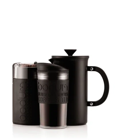 Bodum Tribute 3-piece Coffee Set In Black