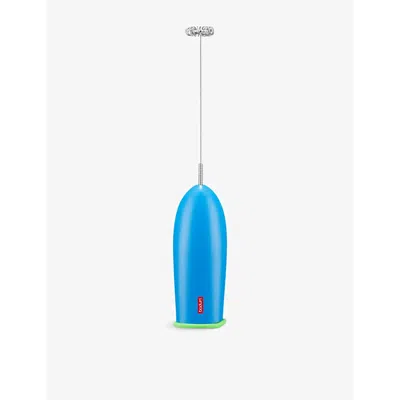 Bodum Lue And Green  X Moma Schiuma Milk Frother In Blue And Green