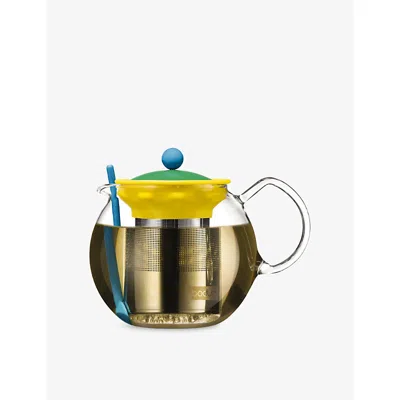 Bodum X Moma Stainless-steel Assam Tea Press And Spoon Green
