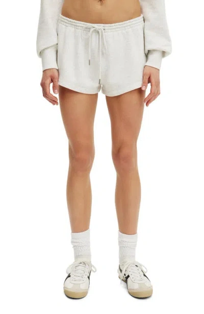 Body Active Fleece Micro Short In White