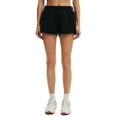 Body Active Ultimate Soft Track Short In Black