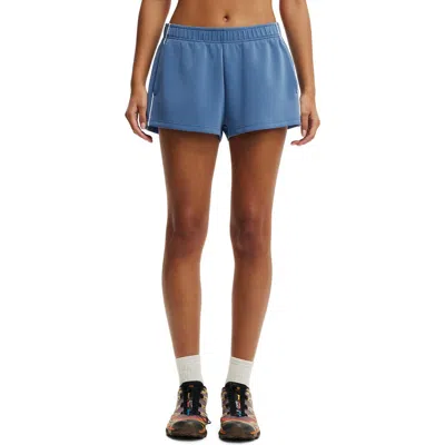 Body Active Ultimate Soft Track Short In Blue