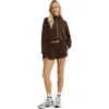 Body Active Ultimate Soft Track Short In Brown