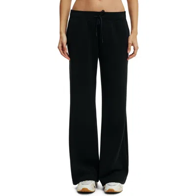 Body Active Ultimate Soft Wide Leg Pant In Black