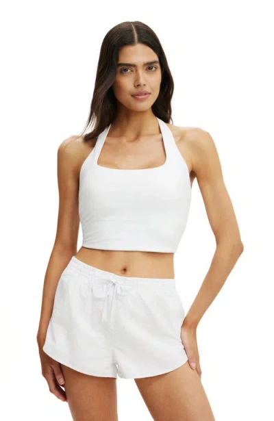 Body Active Ultra Soft T-bar Tank In White