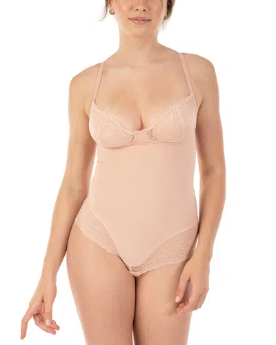 Body Beautiful Bodysuit Shaper In Nude