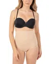Body Beautiful High Waist Shaper In Beige
