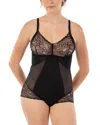Body Beautiful Power Mesh Bodysuit Shaper In Multi
