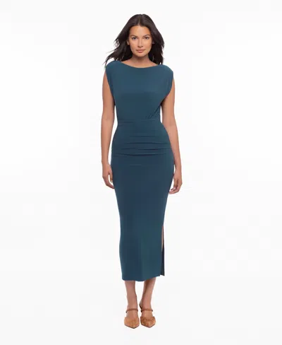 Body By Miraclesuit Women's Cora Shaping Scoop Neck Maxi Dress In Nova Green