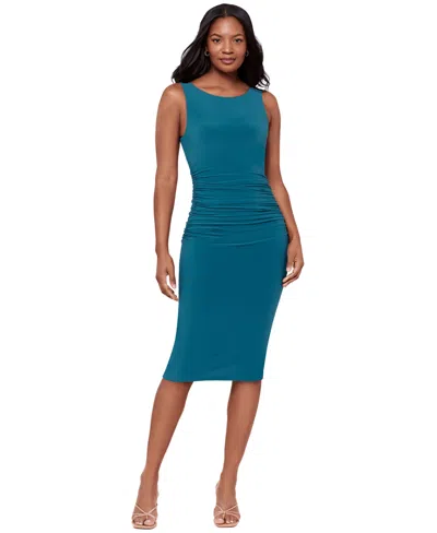 Body By Miraclesuit Women's Crewneck Midi Dress In Blue