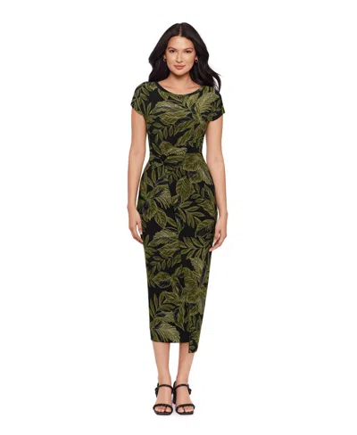 Body By Miraclesuit Women's Loki Shaping Scoop Neck Dress In Olive Branch