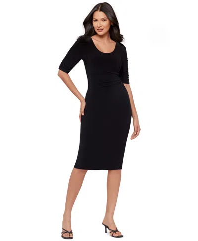 Body By Miraclesuit Women's Lumi Scoop Neck Dress In Black