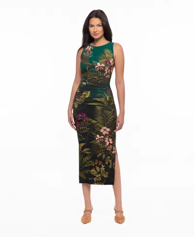 Body By Miraclesuit Women's Roxi Scoop Neck Shaping Maxi Dress In Lunavera