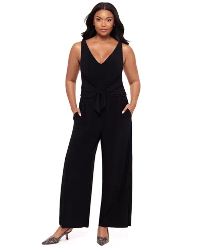 Body By Miraclesuit Women's V-neck Jumpsuit In Black