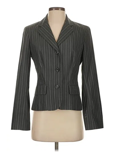 Pre-owned Body By Victoria Blazer Jacket In Gray