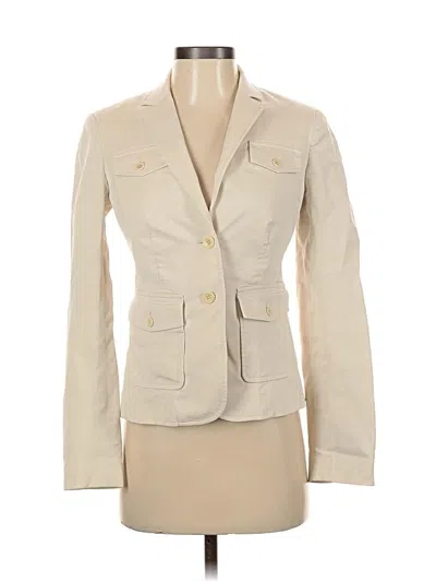 Pre-owned Body By Victoria Blazer Jacket In White