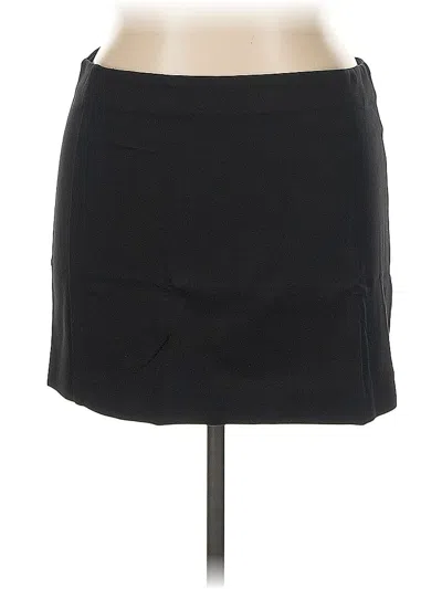 Pre-owned Body By Victoria Casual Skirt In Black