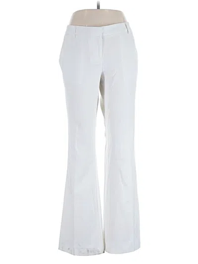 Pre-owned Body By Victoria Dress Pants In White