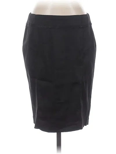 Pre-owned Body By Victoria Formal Skirt In Black