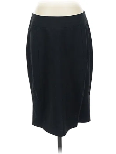 Pre-owned Body By Victoria Formal Skirt In Black