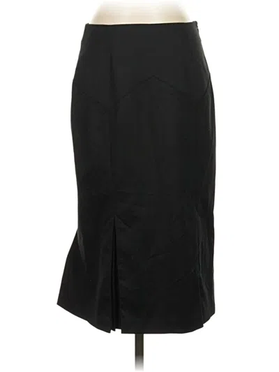 Pre-owned Body By Victoria Formal Skirt In Black