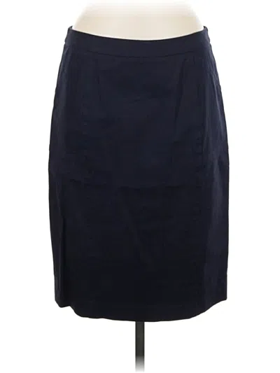 Pre-owned Body By Victoria Formal Skirt In Blue