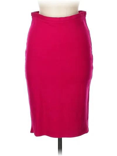 Pre-owned Body By Victoria Formal Skirt In Pink