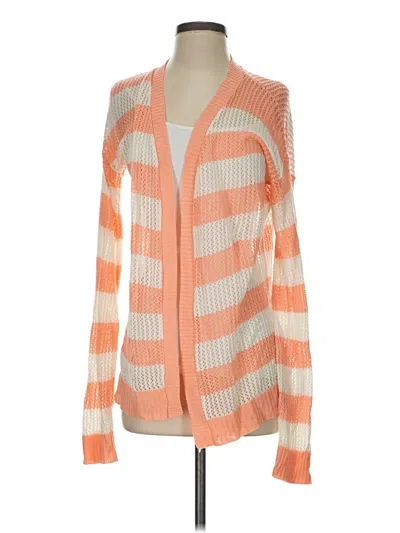 Pre-owned Body Central Cardigan Sweater In Orange
