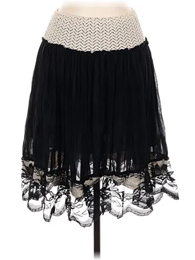 Pre-owned Body Central Casual Skirt In Black