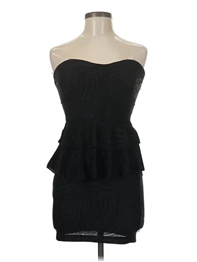 Pre-owned Body Central Cocktail Dress In Black