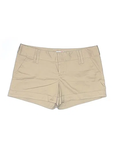 Pre-owned Body Central Khaki Shorts In Brown
