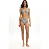 Body Dip Front High Side Brazilian Bikini Bottom In Black